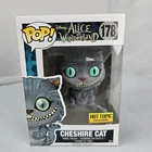 Funko Pop! Disney Alice in Wonderland CHESHIRE CAT Flocked 178 HT Vaulted FLAWS