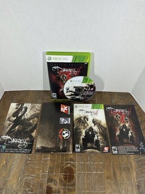 The Darkness II 2 Limited Edition Microsoft Xbox 360 CIB Complete Manual Poster