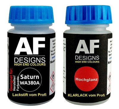 Lackstift für Saturn WA380A You Drive Me Crazy Metallic + Klarlack je 50ml Autol