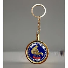 Seal Team 4 FOUR- US NAVY NAVAL SPECIAL WARFARE USN GROUP CHALLENGE COIN