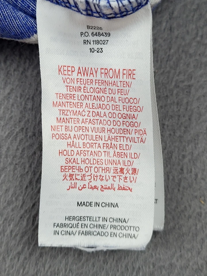 Sudadera con capucha de tela de rizo Mini Boden para niños de 4 a 5 años Bolsa canguro a rayas azules 110 cm Foto 4 de 4