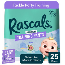 Premium Cocomelon Absorbent Potty Training Pants 2T-3T, 25 Count