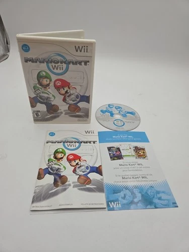 New ListingMario Kart Wii (Nintendo, 2008) Complete In Box