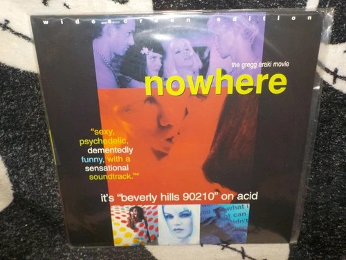 Nowhere Widescreen Laserdisc LD James Duval Gregg Araki Free Shipping