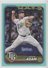 2024 Topps Update Aqua Jason Adam #US102 12yy