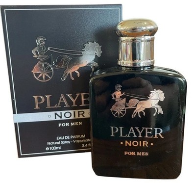 PLAYER NOIR 3.4 SP MEN 3.4 Oz EDP Spray Men's Cologne Inspired By Polo Black
