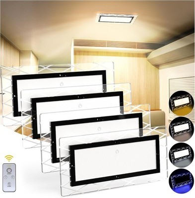 1800LM LED RV Ceiling Dome Light 4-Pack Dimmable 4-Color Temp DC12-30V