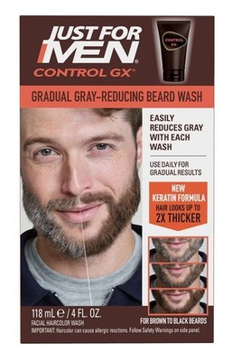 Just For Men Control Gx 4 Ounce Beard Wash Boxed