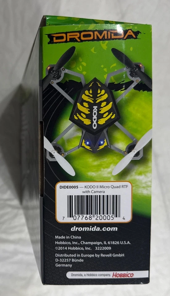 Dromida KODO II Micro Quad w/ Camera RTF Ready To Fly Drone DIDE0005 Ages 14+ - Image 4 of 4