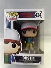 Funko Pop! Television Stranger Things DUSTIN #424 Figure - See Pics. Free  Ship!