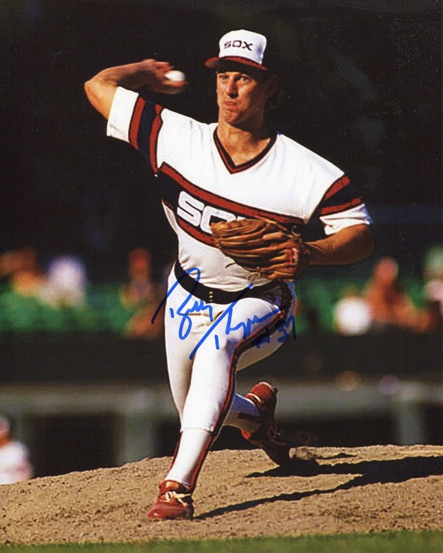 BOBBY THIGPEN Chicago White Sox 1986-93 Signed Photo All Star COA