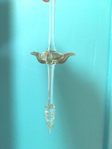 Handmade OOAK Unique & Unusual Glass Sun catcher Ornament Fan pull Decoration - Bild 2 von 6