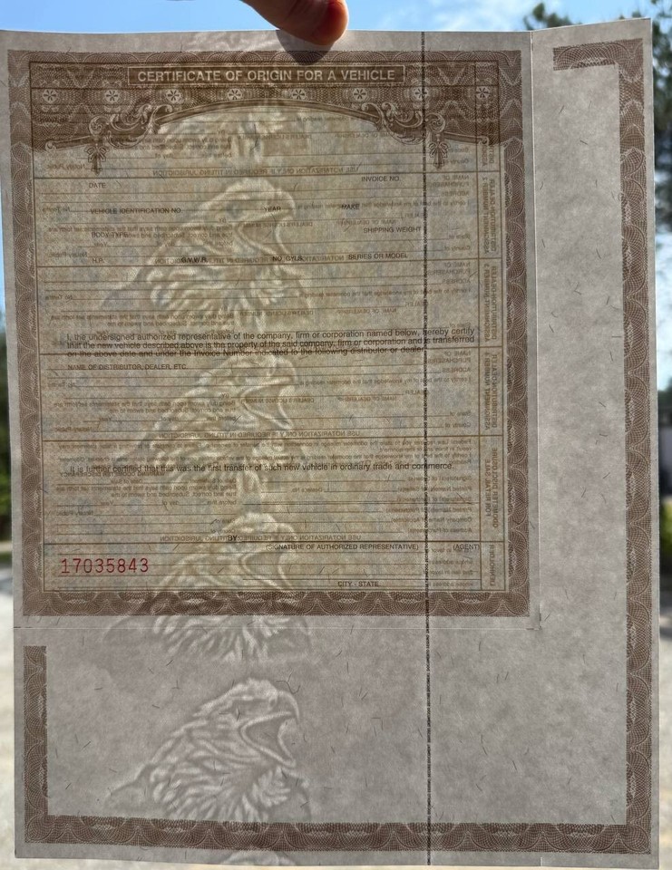 Certificate Of Origin - UK (per Order) - Phoenix ISL - Foto 5