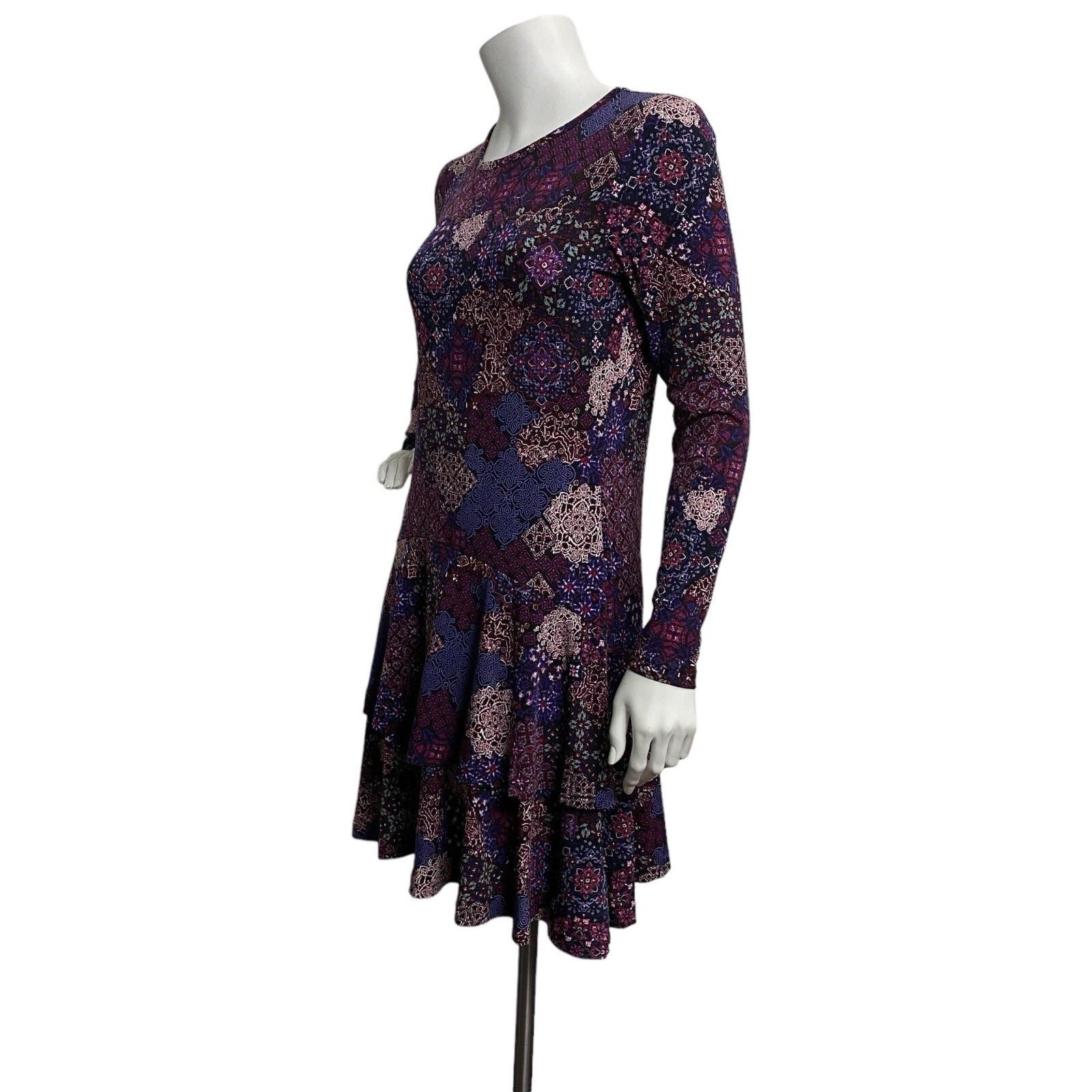 MICHAEL Michael Kors Patchwork Tiered Layer Hem D… - image 4