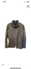 Yves Salomon Shearling & Cashmere Jacket Sz 40