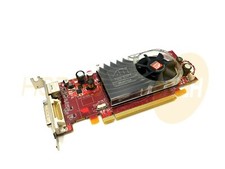 GENUINE DELL 256MB ATI RADEON HD 2400XT PCIE LOW PROFILE VIDEO CARD CP309 TESTED