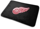 Floor Mat Indoor Bedroom Man Cave Garage Workshop Detriot Red Wings Black & Red