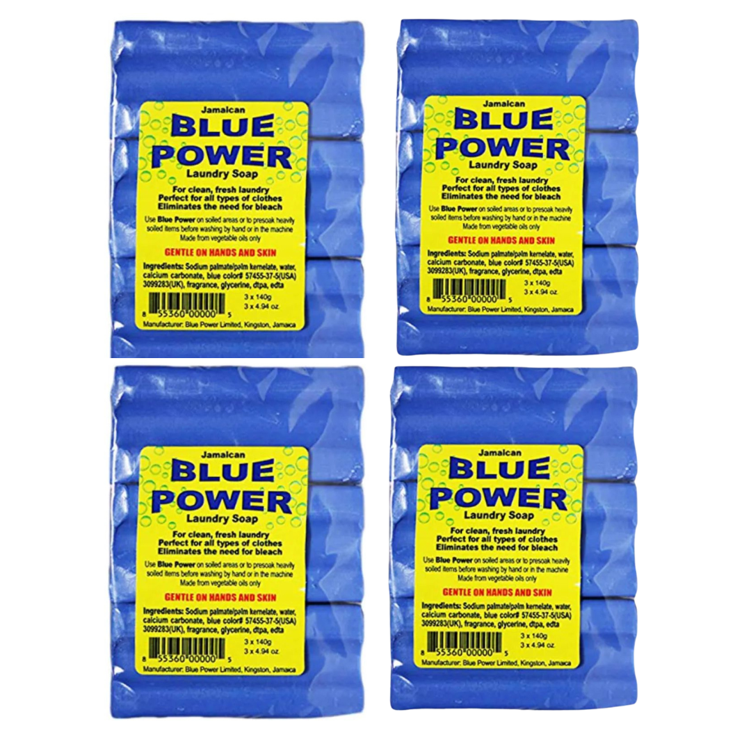 Jamaican Blue Power Laundry Blue Cake Soap 4.23 Oz (12) - Tariffs