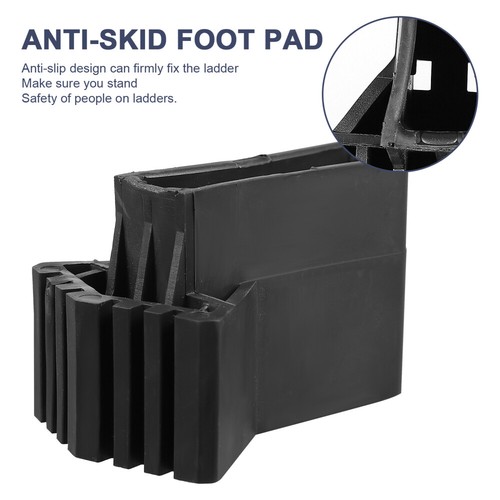 4 Pcs Folding Ladder Feet Replacement Non-slip Mat Shoes Pads for Foot Cushions - 第 5/12 張圖片