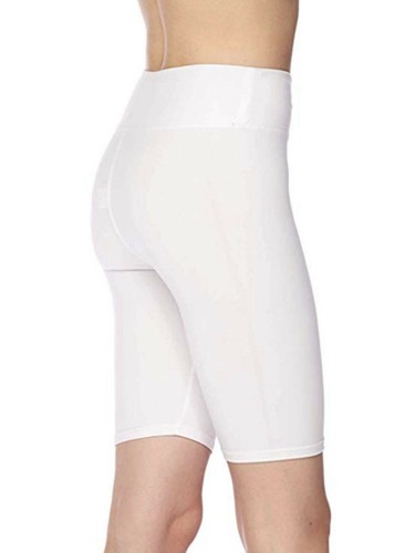 5 Pack Women's 3 inch High Waistband Biker Leggings Bike Shorts Yoga Fitness - Picture 40 of 61