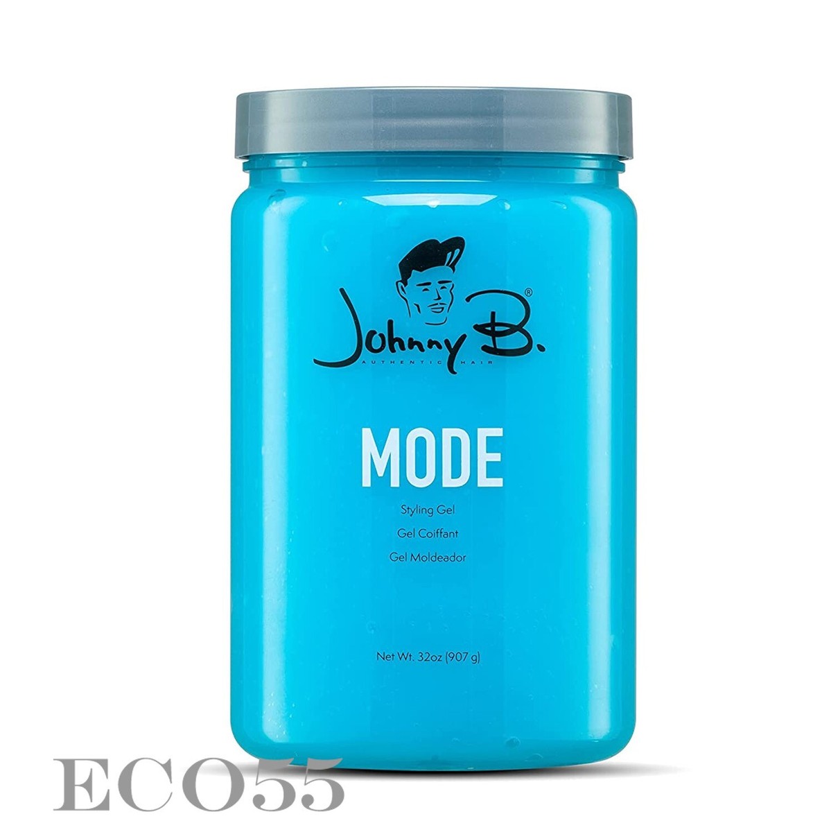Johnny B. Mode Styling Hair Gel Strong Hold High Shine 32oz New