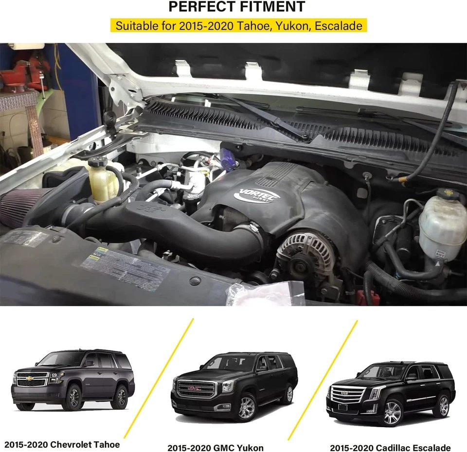 Juego de manguera de CA trasera/auxiliar YSH34913 para Chevy Tahoe 2015-2020, GMC Yukon Foto 3 de 4