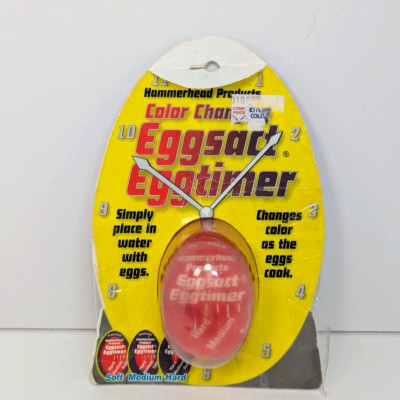 Color Changing Eggsact Eggtimer Hammerhead Prod Boiled Egg Timer 2007 USA