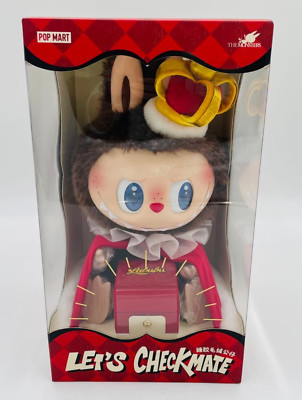 POP MART THE MONSTERS 370mm Let's Checkmate Plush Toy LABUBU