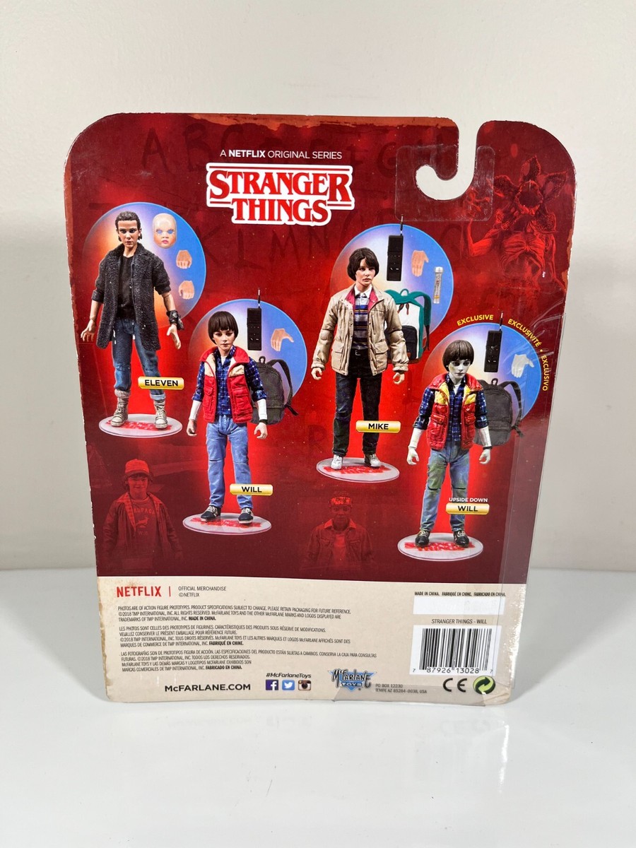 Stranger Things Will Byers 6” Action Figure Mcfarlane Toys Netflix