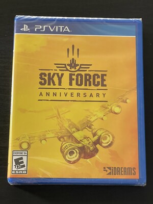 Sky Force Anniversary Limited Run Games #115 PS Vita BRAND NEW FACTORY  SEALED 819976020529|