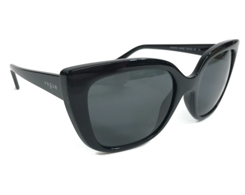 Vogue Sunglasses VO5337-S W44/87 Polished Black Cat Eye Frames with Grey Lenses - Picture 3 of 13