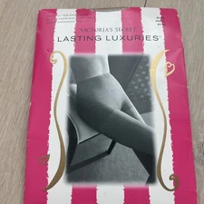 Victoria’s Secret lasting luxuries control top pantyhose size small involve Buff