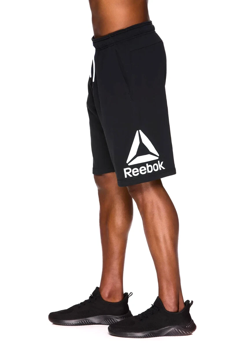 Doorweekt duizelig temperament Reebok Men&#039;s Black Lifestyle 10&#034;Active Movement Shorts/Medium/ 2X  Large | eBay