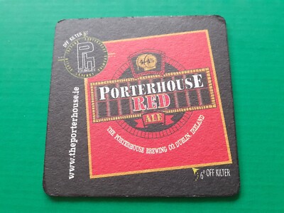 Porterhouse Brewing Co Bierdeckel UK Kat Nr 38. Dublin Irland.