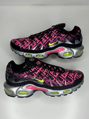 Size NIKE AIR MAX PLUS MERCURIAL BLACK HYPER PINK