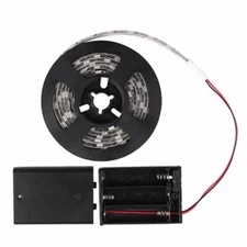 AAA Battery Powered DC4.5V LED Strip Light Tape 5050 SMD Waterproof 60LED/M Tape