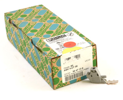 48 Stück Phoenix Contact AGK 4-UT 35 Abgriffklemme 3047138 Steckverbinder Klemme