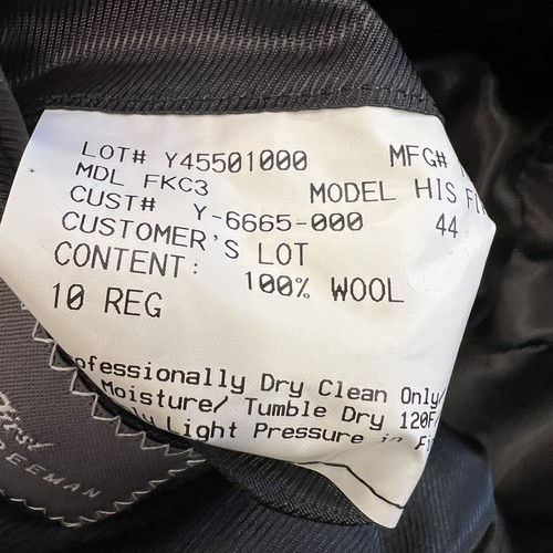 Hickey Freeman Youth Sz 10 Reg Jacket Coat 100% Wool My First Hickey Freeman Boy - Picture 9 of 10