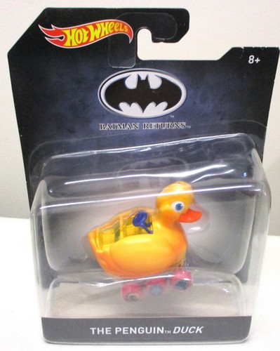 HOT WHEELS BATMAN THE PENGUIN DUCK CLASIC TV SERIES 2017 MATTEL