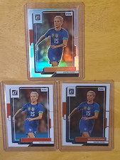 Megan Rapinoe 2022 23 Panini Donruss Soccer FIFA Prizm Optic Base USA Lot Of 3