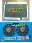 <!--F#f_0-->3 ROW Aluminum Radiator + FANS For HOLDEN EJ/EH 179 2.9L L6 1962-1965 1963 64 MT<!--F/-->
