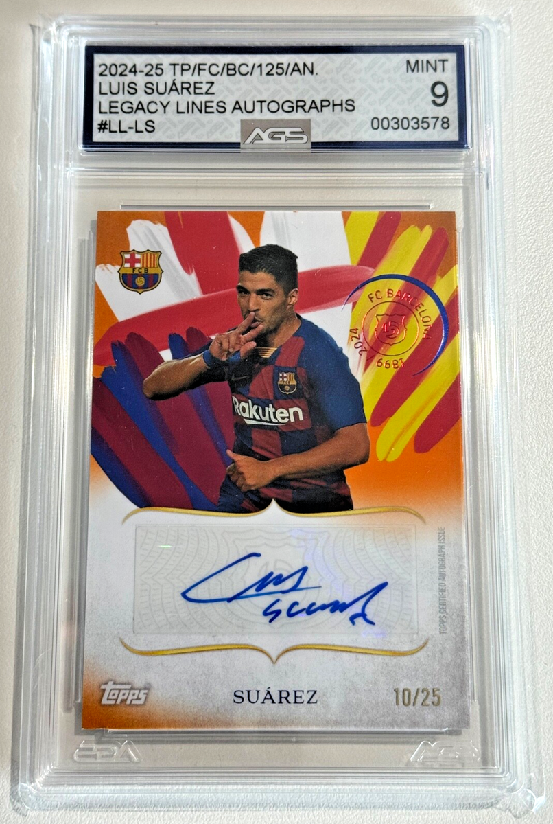 2024-2025 Topps Barcelona 125 Aniversario Luis Suárez