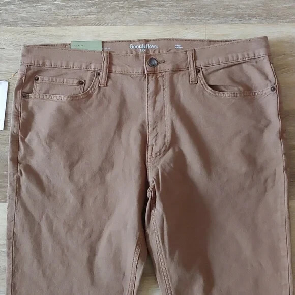 NWT Goodfellow & Co Premium Lightweight Denim Slim Fit Flex Jeans