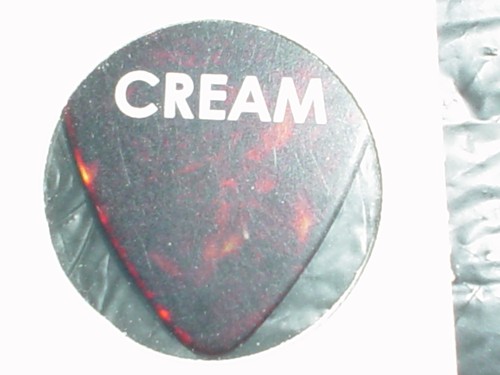 CREAM Eric Clapton Jack Bruce Ginger Baker M.S.G Oct 24 25 26 2005 GUITAR PICK