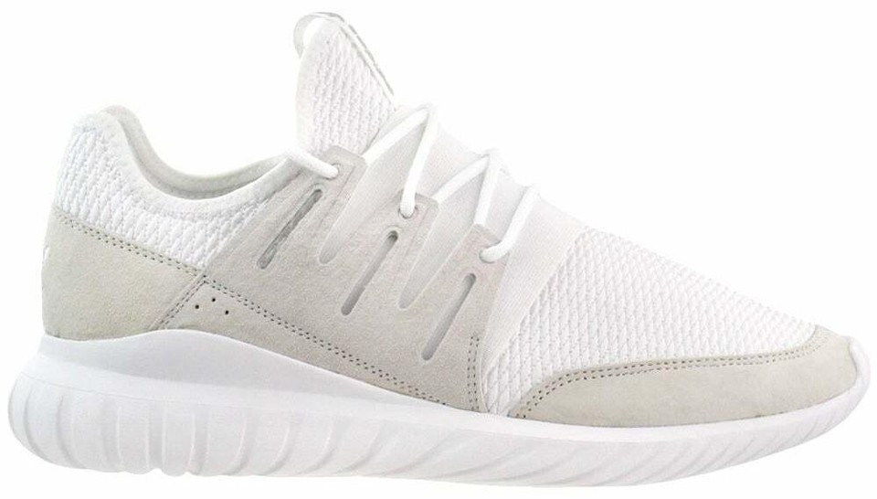 adidas Tubular Radial White Light Grey for Sale  display picture 3