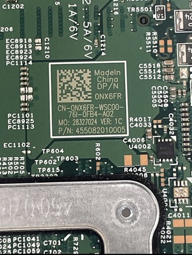 Placa madre Dell Inspiron I7 7500u ONX6FR - Imagen 14 de 20