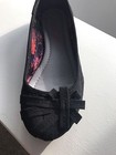 PRETTY Pink & Pepper Romance Black Ballet Flats Shoes  6 — photo 3