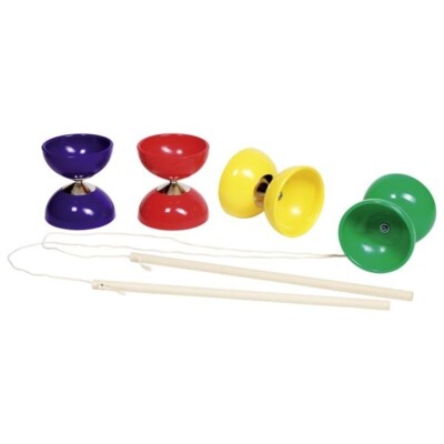 Diabolo mit Stöckern Jonglieren Artistik Bewegung Motorik