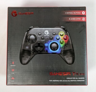 GameSir T4 Pro Wireless Bluetooth Controller for Nintendo Switch,LED Backlight