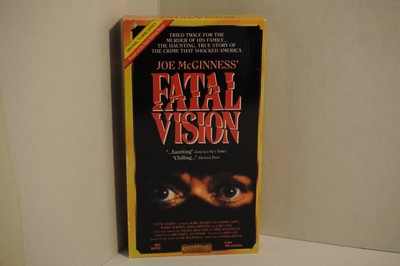 Joe McGinness' Fatal Vision, Star Maker Ent., Drama Mini-Series video VHS
